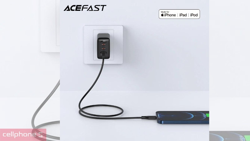 Cáp USB-A to Lightning Acefast MFi C3-02 1.2M