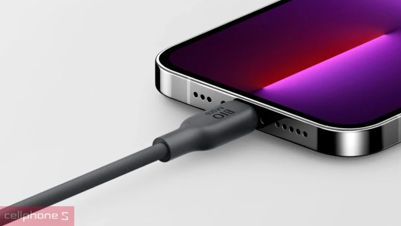 Thiết kế, chất liệu, chiều dài cáp Type-C to Lightning Anker 541 A80A2 TPE Bio-Based 30W 1.8m