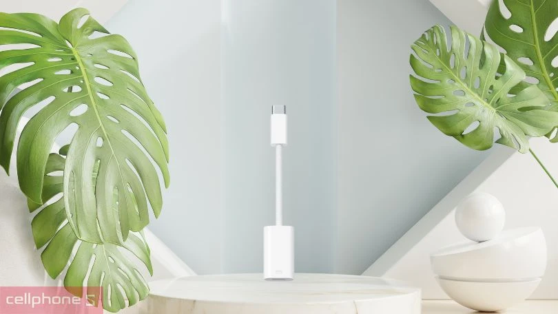 Thiết kế  chuyển đổi Apple USB-C to Lightning MUQX3ZA/A chính hãng