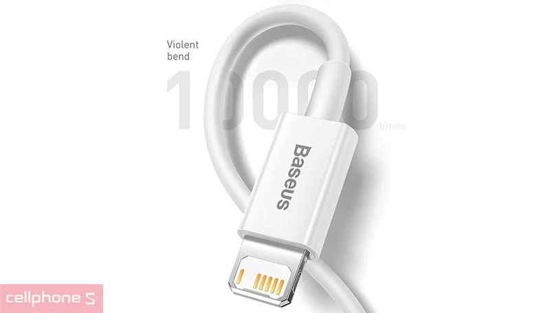 Công suất cáp USB-A to Lightning Baseus Superior series 20W 1m