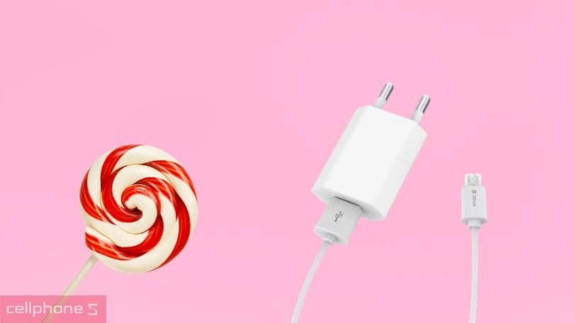 Sạc Devia Smart Serie 1 cổng USB V3 kèm cáp Micro