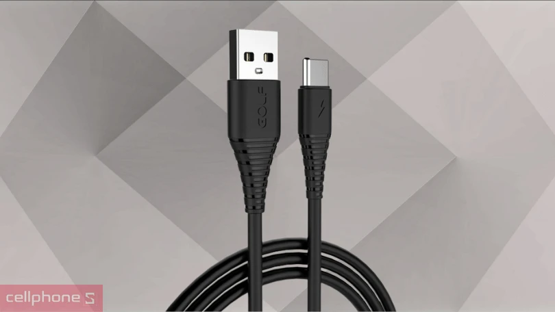 Đánh giá cáp Golf USB-C sạc nhanh 3A GC-64T dài 1M