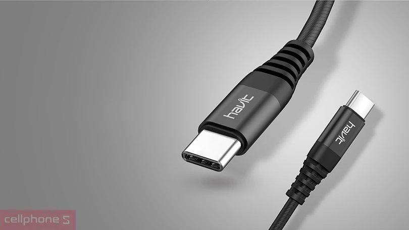 Tính năng cáp sạc Havit Type C to C 60W 1.2m