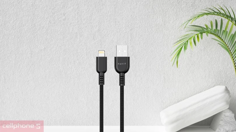 Đánh giá cáp sạc HAVIT USB-A to Lightning 1M