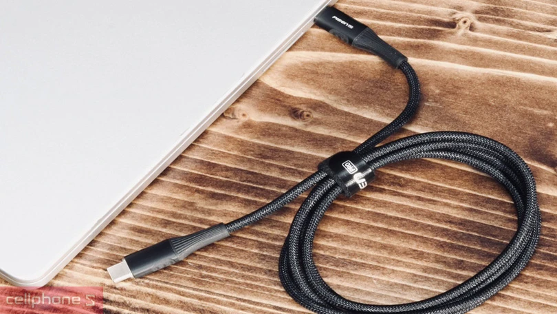 Cáp sạc nhanh tự ngắt Pisen Pro - Fox Intelligent Poweroff USB-C to USB-C 100W 1.2M