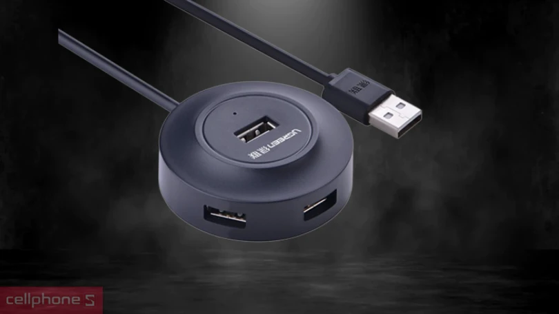 Đánh giá Bộ chia Ugreen USB 2.0 CM219 20277 4 cổng 1m