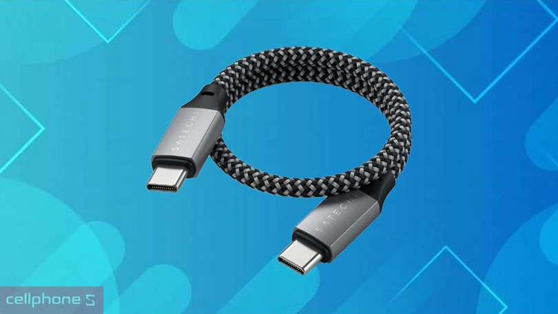 Cáp sạc Satechi USB-C to USB-C