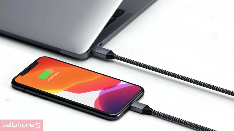 Cáp sạc Satechi USB-C to Lightning