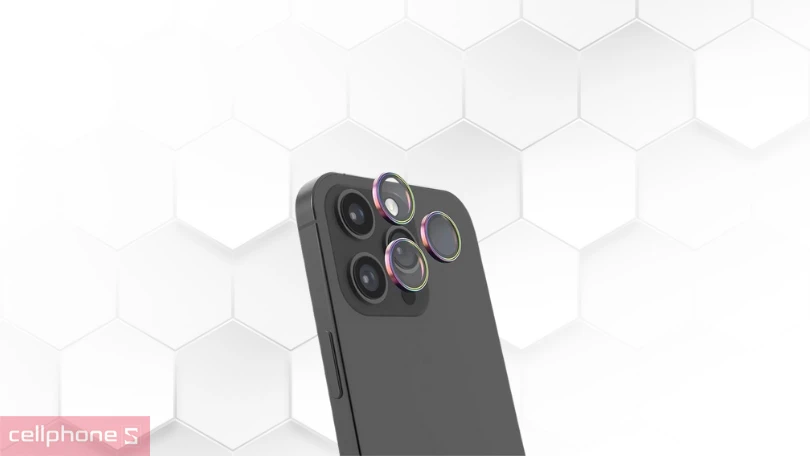 Dán màn hình iPhone 15 Pro dán JCPAL bảo vệ camera – Chống trầy toàn diện