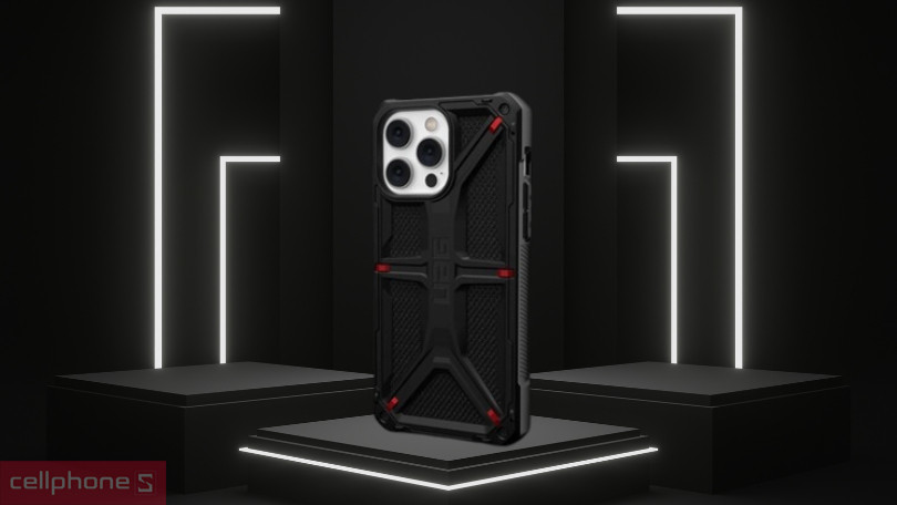 Ốp lưng iPhone 15 Pro Max UAG Monarch Kevlar - Ốp lưng chống sốc tối ưu với nhiều lớp bảo vệ