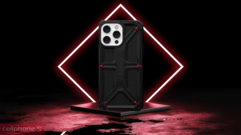 Ốp lưng iPhone 15 Pro Max UAG Monarch Kevlar - Ốp lưng chống sốc tối ưu với nhiều lớp bảo vệ