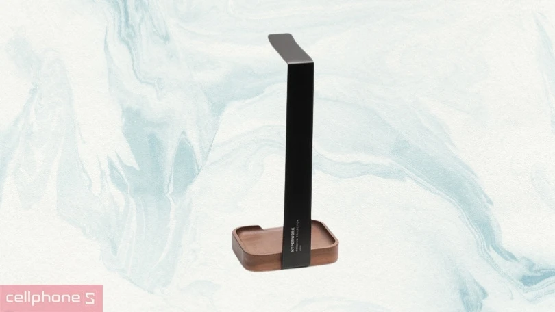 Chất liệu, thiết kế của giá treo tai nghe Hyperwork HS01