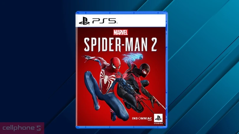 Đĩa game PS5 Spiderman 2 Standard Edition - Trải nghiệm nhập vai đúng cốt truyện chính cùng đồ hoạ và âm thanh đỉnh cao