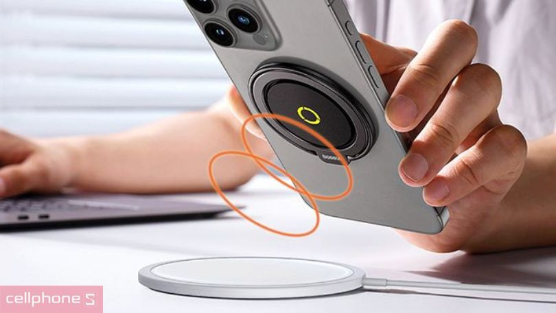 Thiết kế vòng giữ điện thoại Baseus MagPro Series 2 Magnetic Ring