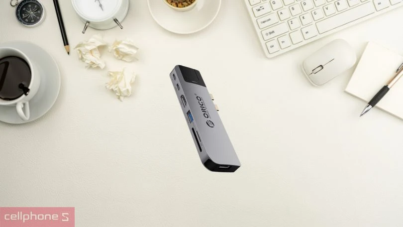 Công suất Dock sạc Type C Orico 22CT-8HR-GY 8 IN 1 PD 100W