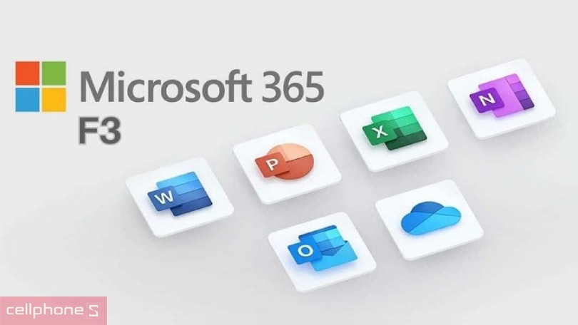 Khả năng tương thích của phần mềm Microsoft 365 F3