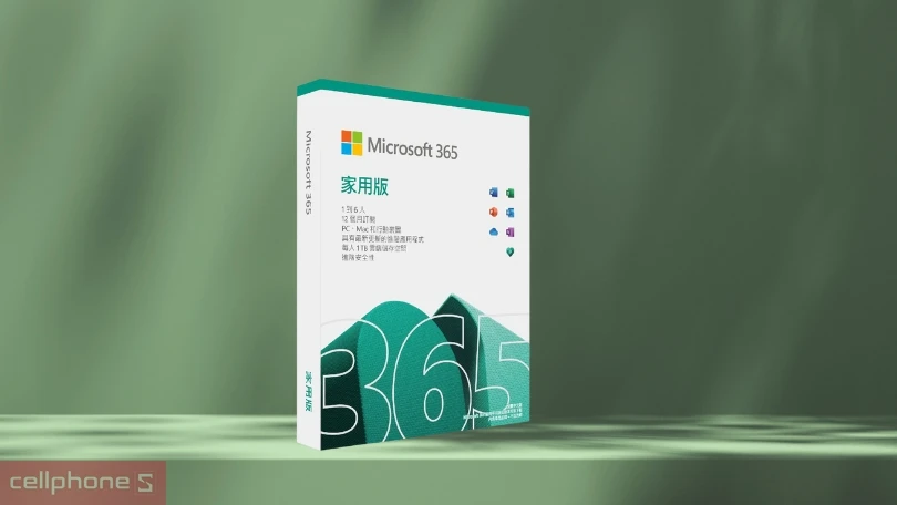 Phần mềm Microsoft Office 365 Family 12 tháng 6 user key điện tử - Trọn gói tiết kiệm