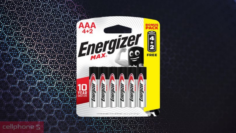 Pin Energizer Max AAA E92BP4+2 – Tương thích đa dạng