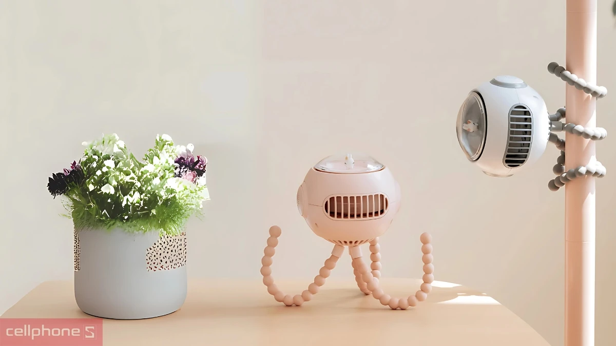 Độ ồn thấp, đa dạng cấp độ gió 