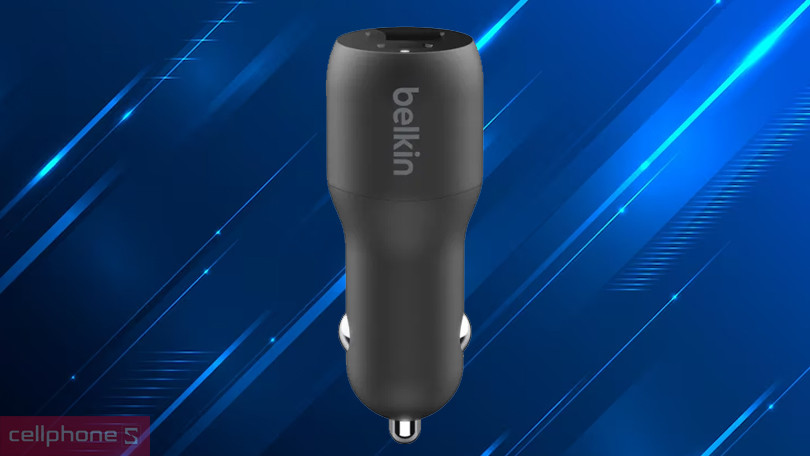 Công suất sạc ô tô Belkin 2 cổng 37W