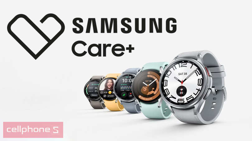 Dịch vụ Samsung Care Plus 1 năm Đồng hồ Samsung Galaxy Watch 6 – Tận hưởng chế độ bảo hành toàn diện