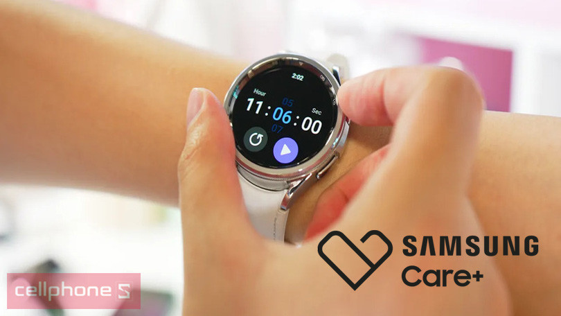 Dịch vụ Samsung Care Plus 1 năm Đồng hồ Samsung Galaxy Watch 6 – Tận hưởng chế độ bảo hành toàn diện