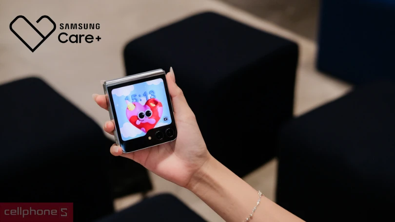 Dịch vụ Samsung Care + 6 tháng điện thoại Samsung Galaxy Flip 5 bảo vệ tốt hơn, tự tin khám phá