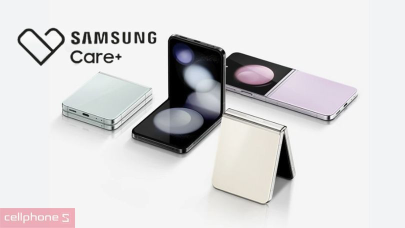 Dịch vụ Samsung Care + 6 tháng điện thoại Samsung Galaxy Flip 5 bảo vệ tốt hơn, tự tin khám phá