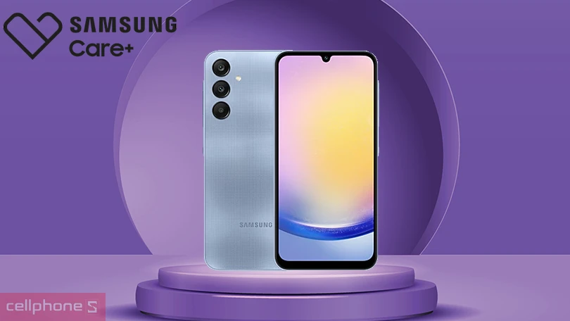 Dịch vụ Samsung Care Plus 2 năm Galaxy A25 5G - Bảo vệ toàn diện