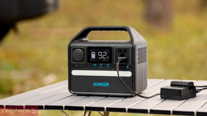 Thiết kế trạm sạc dự phòng Anker Powerhouse 521 256Wh 200W