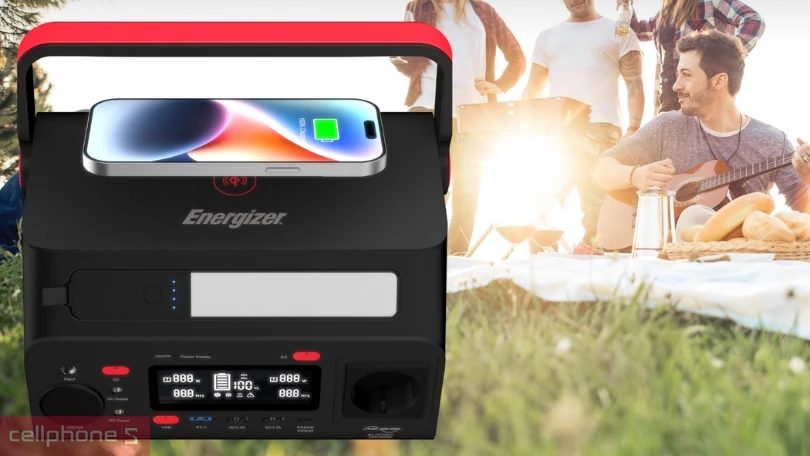 Trạm sạc dự phòng di động Energizer Li-Ion PPS300W2 293Wh/300W - Cung cấp năng lượng mọi nơi