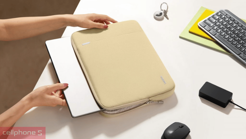 Túi chống sốc Tomtoc Slim Laptop/Macbook Pro 14 inch – Sự bảo vệ đáng tin cậy