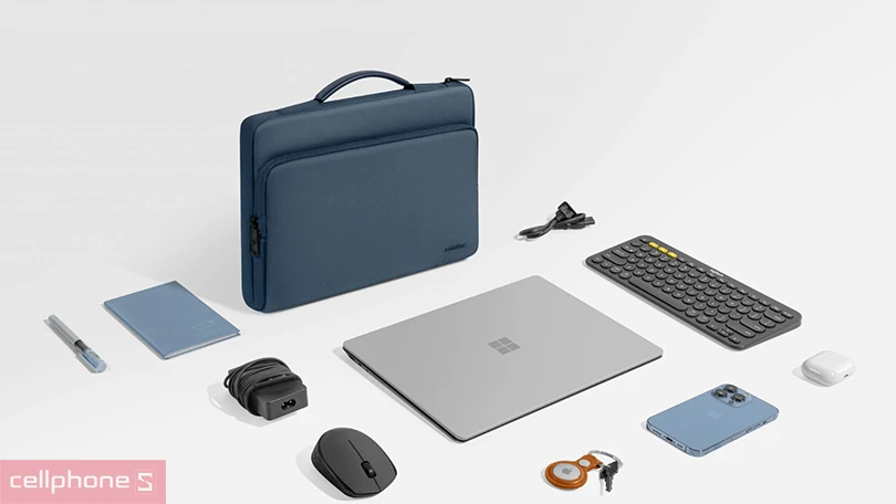 Túi chống sốc Tomtoc Briefcase Macbook Pro 16 inch - Bảo vệ toàn diện