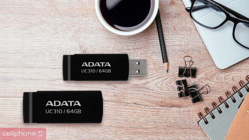 USB 3.2 ADATA UC310 64GB bền bỉ, tốc độ ấn tượng
