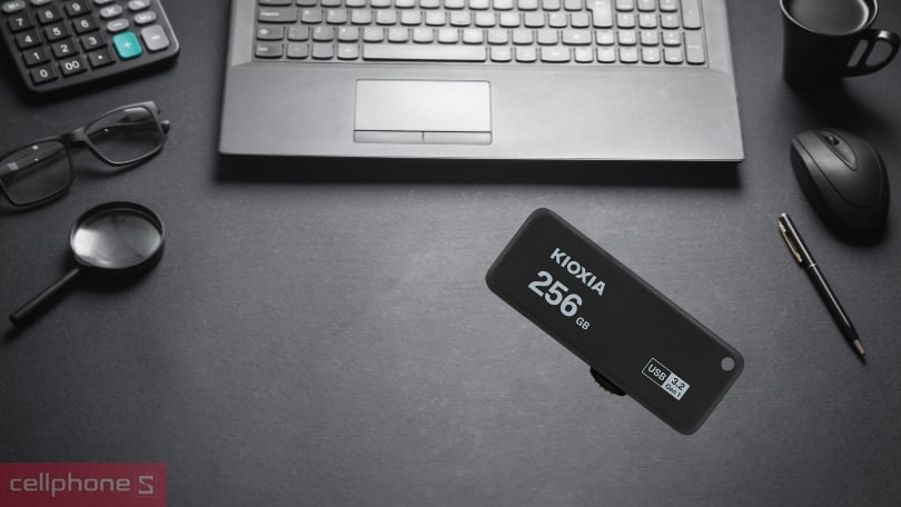 Độ bảo mật USB Kioxia U365 256GB