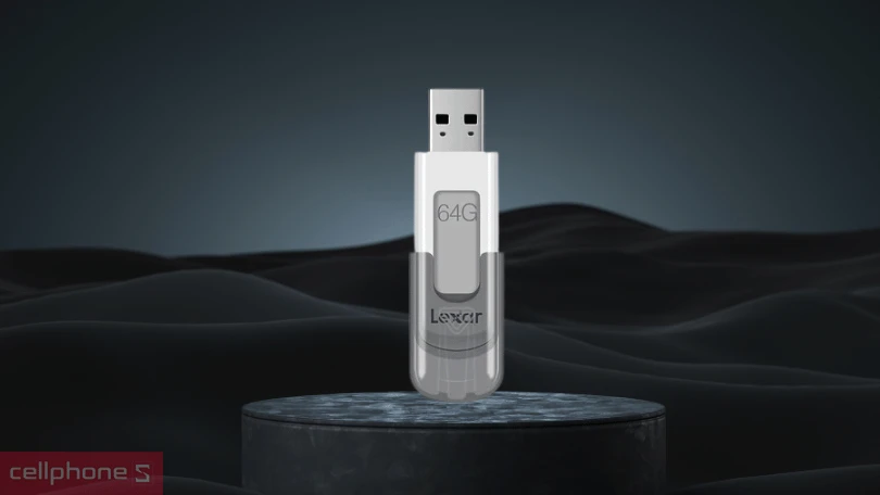 Dung lượng USB Lexar 3.0 Jump Drive V100 64GB 100 MB/s