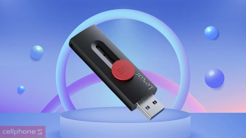Dung lượng USB Lexar Dual Drive D300 USB 3.2 Gen1 Type C 32GB