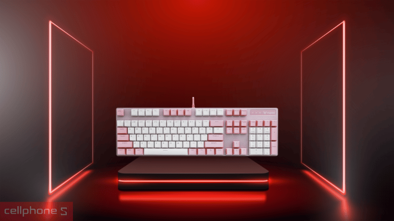 Bàn phím cơ Rapoo V500 Pro Red Switch – Tăng tiến độ làm việc