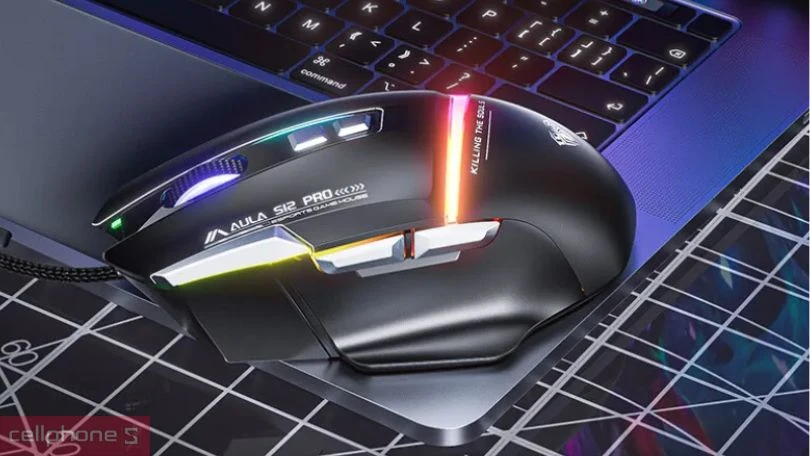 Chức năng chuột gaming có dây AULA S12PRO 