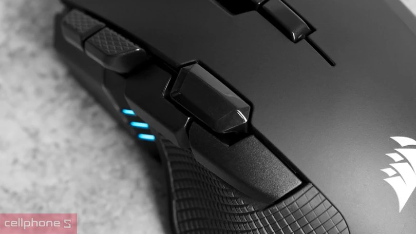 Độ nhạy chuột Corsair Ironclaw RGB