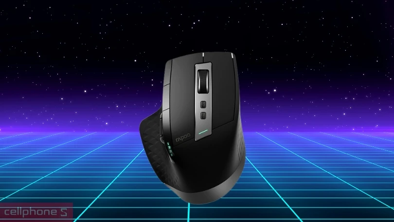 Chuột không dây Bluetooth Rapoo MT750S - Thiết kế thông minh với độ nhanh nhạy vượt trội