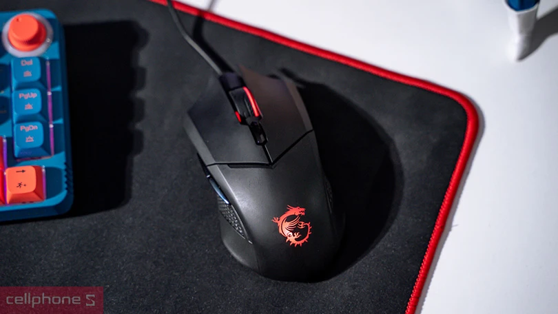 Chuột Gaming Có Dây MSI Clutch GM08 - Mạnh mẽ, thời thượng