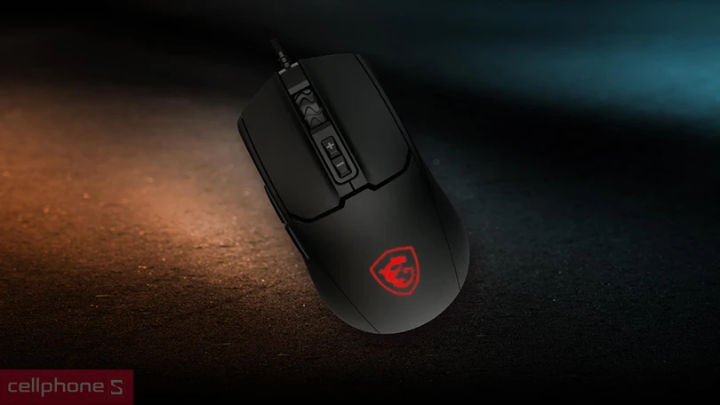 Thiết kế chuột gaming có dây MSI Forge GM10