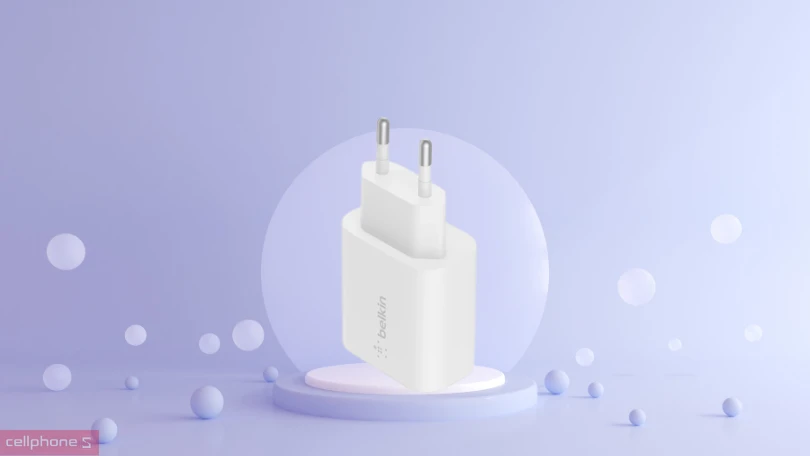 Sạc nhanh Belkin 25W PD chân tròn - Nạp năng lượng thần tốc