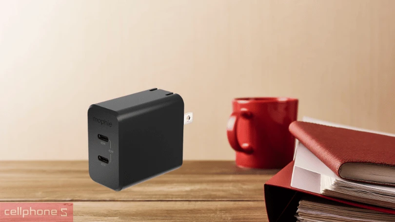 Củ sạc Mophie Essentials PD 45W 2C - Kích thước gọn nhẹ và chất liệu bền bỉ
