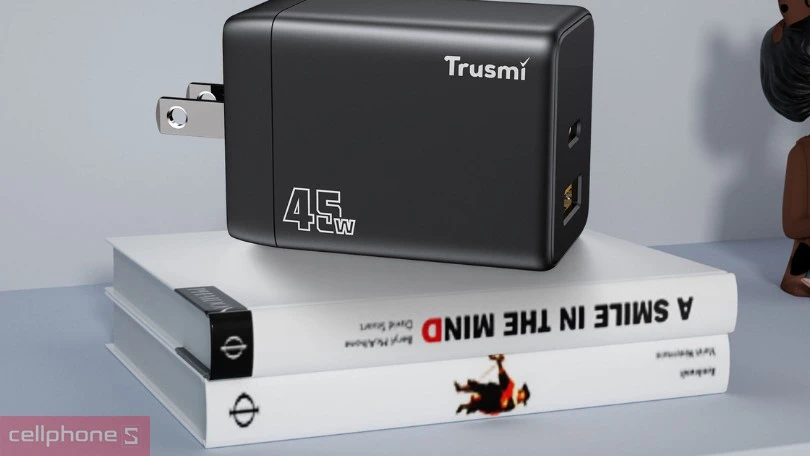 Thiết kế sạc nhanh Trusmi CH06 GaN 1A 1C PD 45W