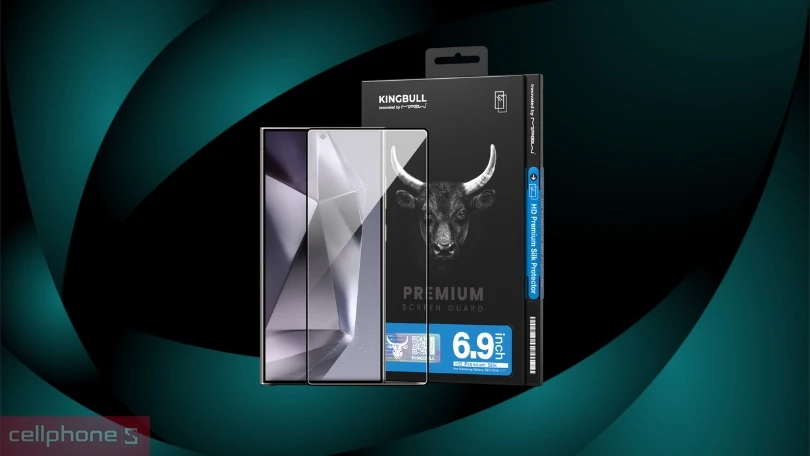 Kính cường lực Samsung Galaxy S25 Ultra Mipow Premium Full - Bảo vệ toàn diện