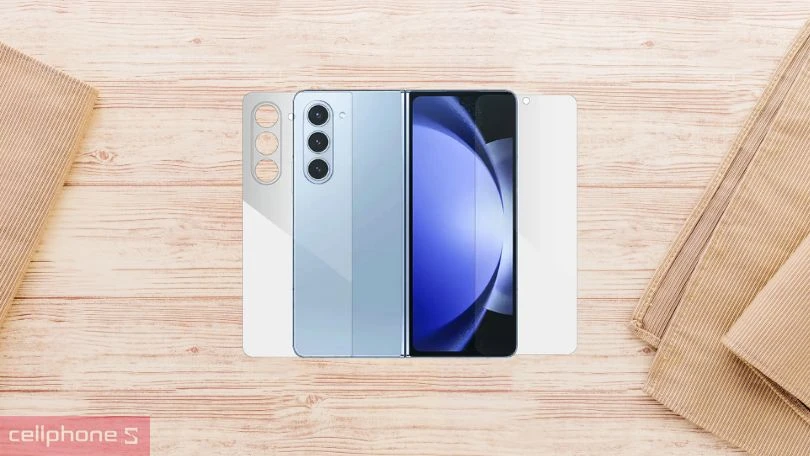 Dán PPF màn hình Samsung Galaxy Z Fold5 full lưng viền giữ thiết kế nguyên bản