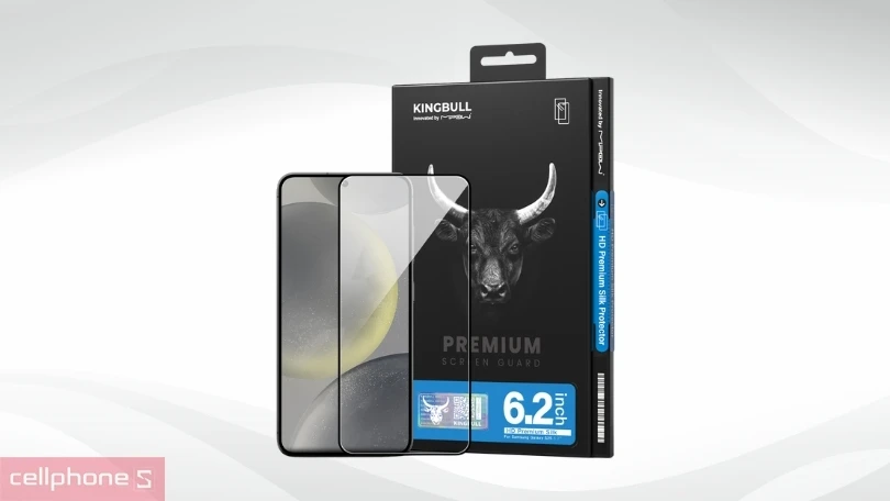 Kính cường lực Samsung Galaxy S25 Mipow Premium Full - Bảo vệ vượt trội, độ trong suốt cao