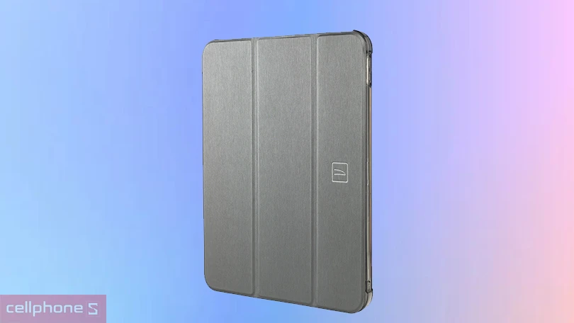 Bao da iPad Gen 10.2 Tucano - Thiết kế tỉ mỉ với khe chứa bút, nam châm cùng khung chống sốc